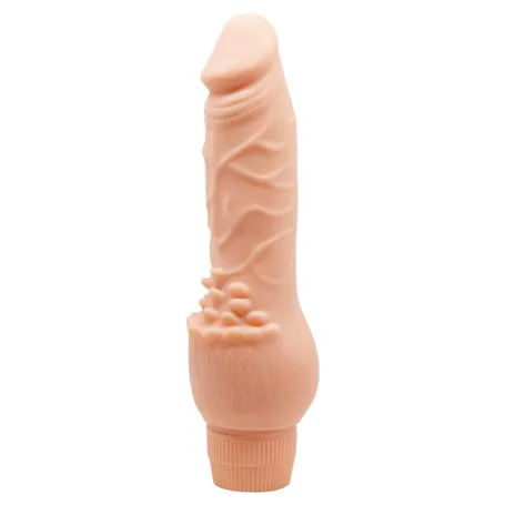 Güçlü Titreşimli 19,5 Cm Realistik Vibratör Gerçekci Penis Dildo