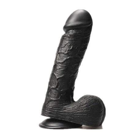 24 Cm Dev Boy Realistik Vantuzlu Zenci Dildo Penis