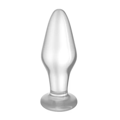10 Cm Pürüzsüz Cam Anal Tıkaç