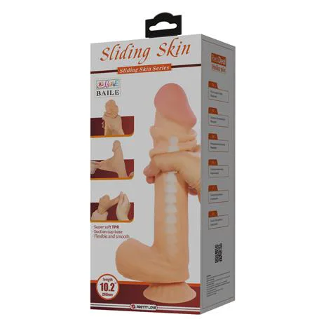 26 Cm Kıkırdak Yapılı Çift Katmanlı Gerçekçi Dildo Penis