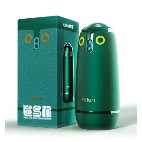 Usb Şarjlı İleri Geri Hareketli Titreşimli Emme Vakum Ayarlı Sesli Masturbatör - Leten Green Bird