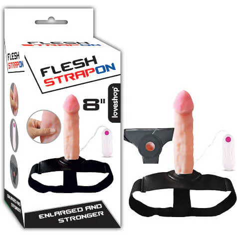 Flesh Strapon İçi̇ Boş