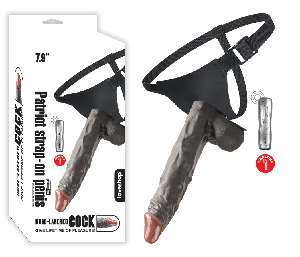 Patri̇ot Strap-On Vi̇brati̇ng