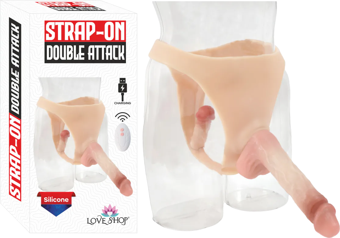 Gi̇yi̇lebi̇li̇r Bi̇-Sexsuel Strap-On