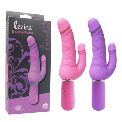 Levina Double Penis - Pembe