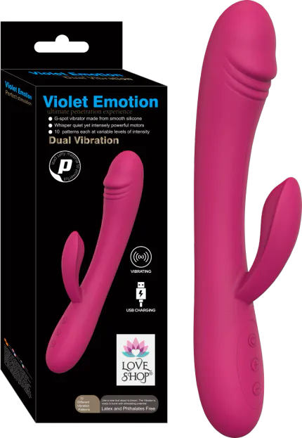Vi̇olet Emoti̇on Dual Vi̇brati̇on