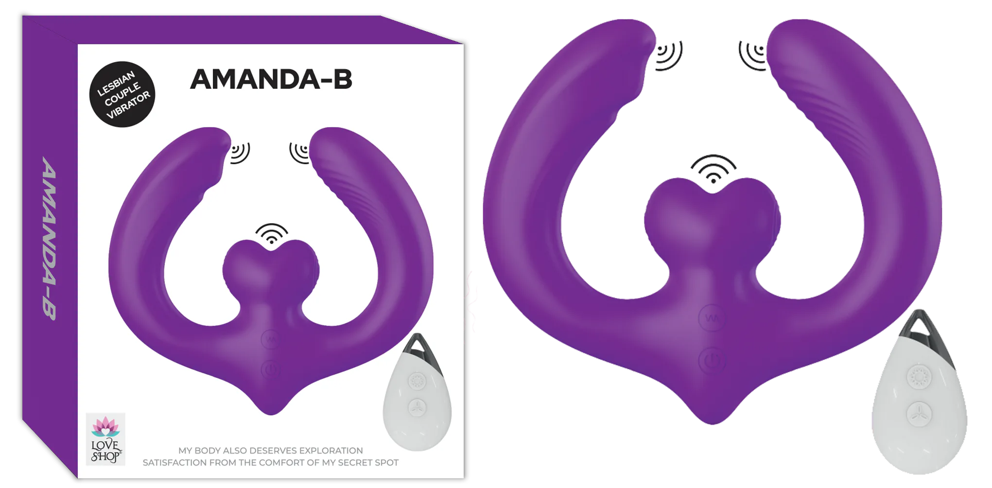 Amanda-B  Lezbi̇yen Vi̇bratör