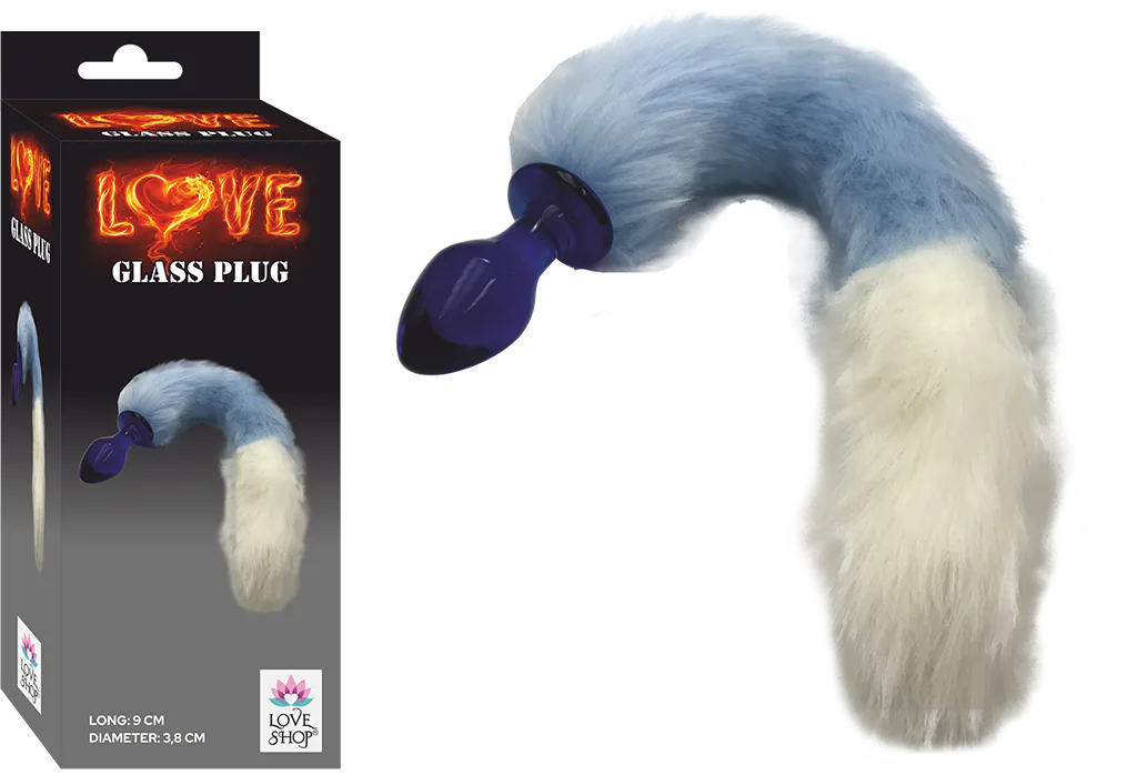 Love Glass Plug
