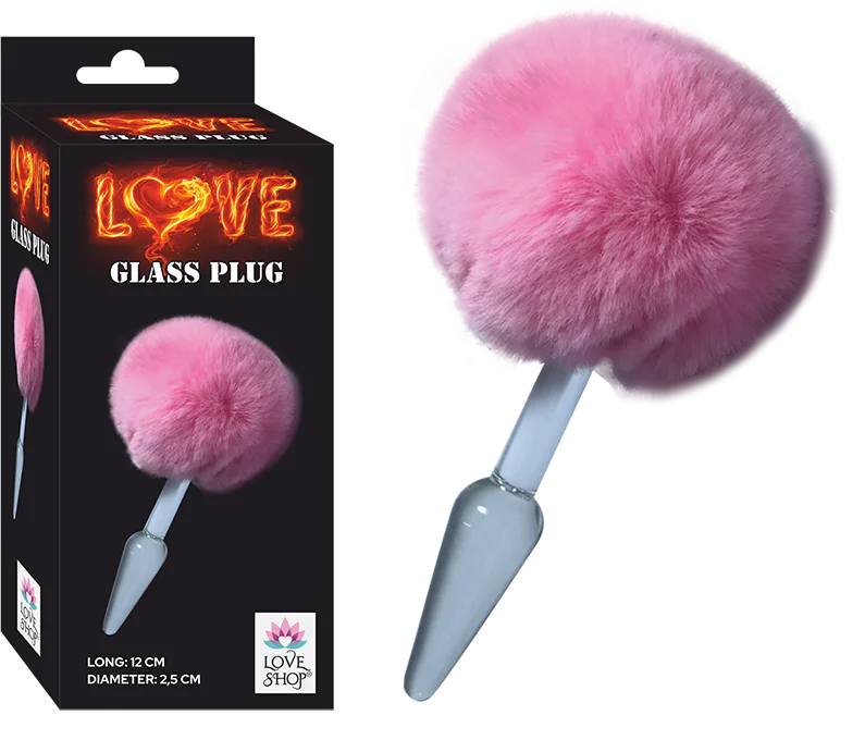Love Glass Plug