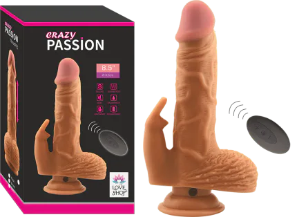 Crayz Yukari Aşaği Rotasyonlu Si̇li̇kon Vi̇brator