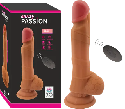 Crayz Yukari Aşaği Rotasyonlu Si̇li̇kon Vi̇brator