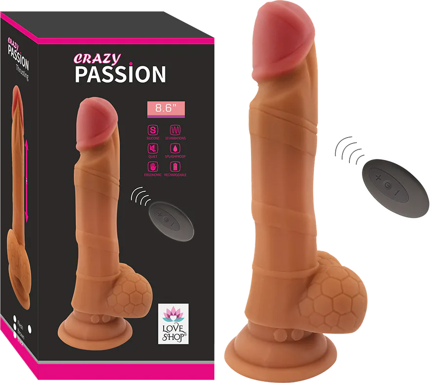 Crayz Yukari Aşaği Rotasyonlu Si̇li̇kon Vi̇brator