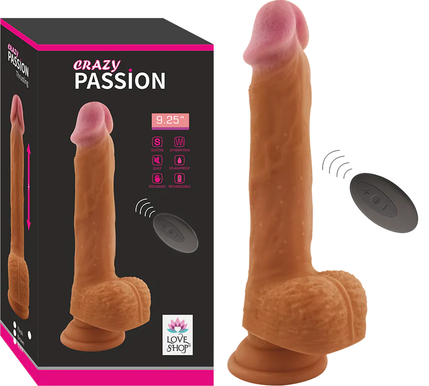 Crayz Yukari Aşaği Rotasyonlu Si̇li̇kon Vi̇brator