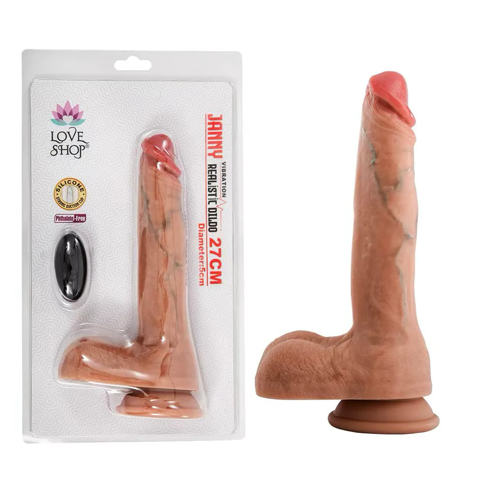 Janny Vi̇brati̇ng Reali̇cti̇c Di̇ldo