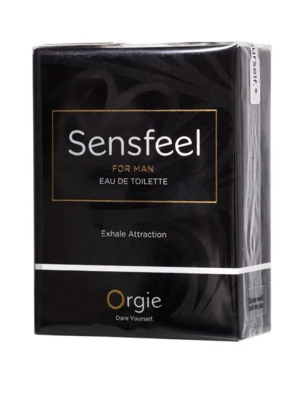 Orgie Sensfeel for Man Eau de Toilette – Erkekler İçin Çekicilik Artırıcı Parfüm 50 ml