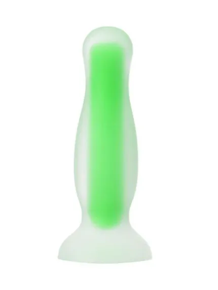 Beyond by Toyfa Tony Glow Gece Parlayan Dildo, Silikon,Şeffaf , 20 cm