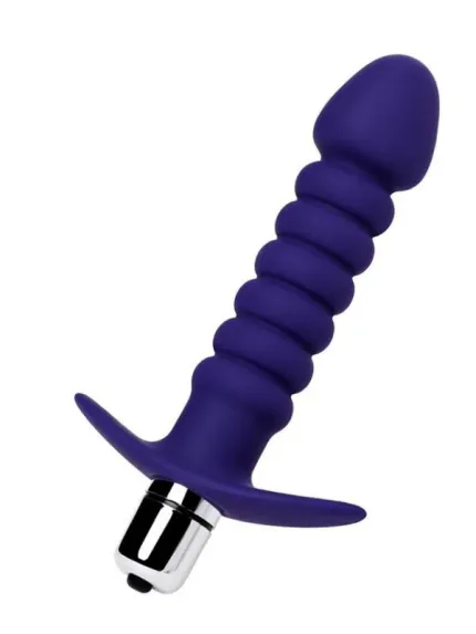 ToDo by Toyfa Condal anal vibratör, suya dayanıklı, silikon, mor, 14 cm, Ø 2,9 cm