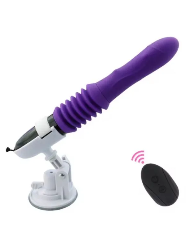 A-Toys by TOYFA Wesea Silikon Duş Başlığı Vibratörü, Mor, 20.5 cm