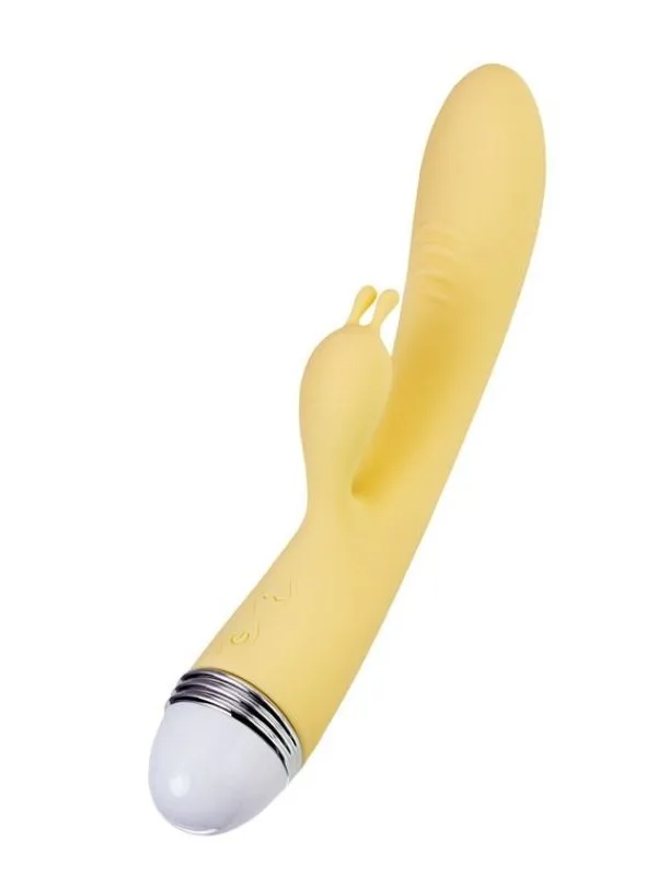 Flovetta AZALIA Kavisli Başlıklı Vibratör, Silikon, Nane Pembesi, 20.5 cm