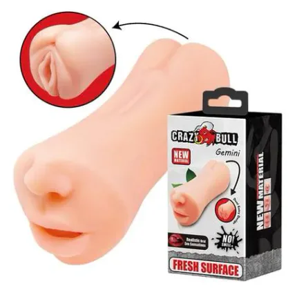 A-Toys by TOYFA Çift Taraflı Jel Dildo Frica, TPE, mor, 23 cm