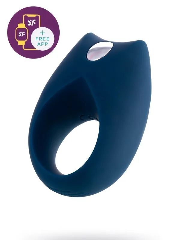 Satisfyer Penguin Vakum Dalgası Klitoris Vibratörü, silikon, siyah, 11,5 cm